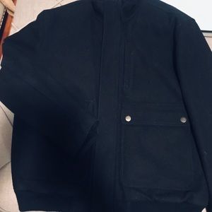 Men’s London Fog Wool Coat (Large)